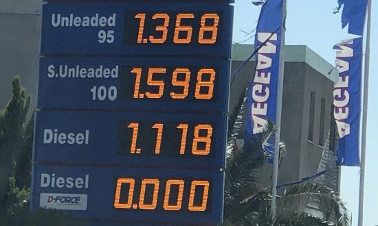 Στο 1,198 η τιμή της αμόλυβδης & 0,99 το diesel 2