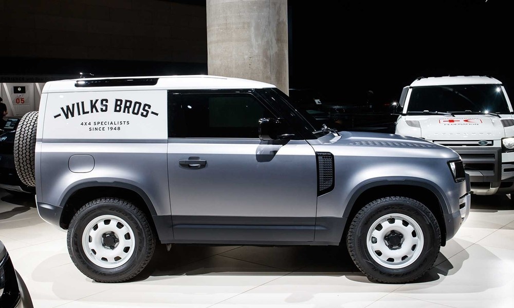 land rover defender hard top