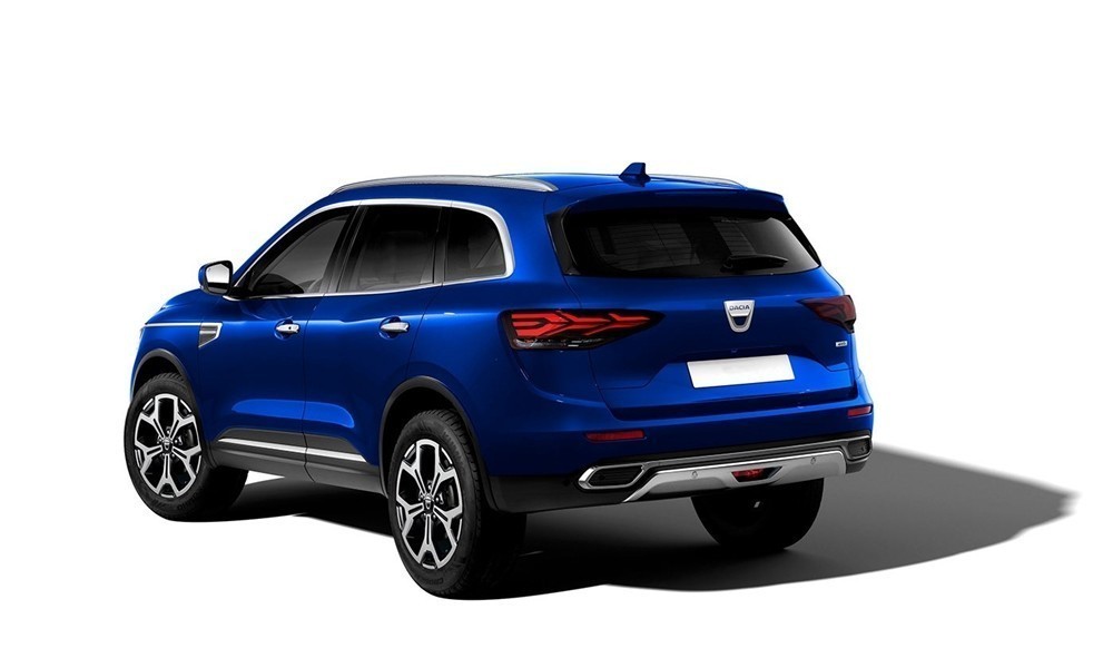 dacia grand duster rendered