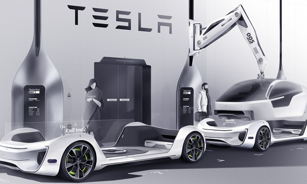 tesla autonomous transportation