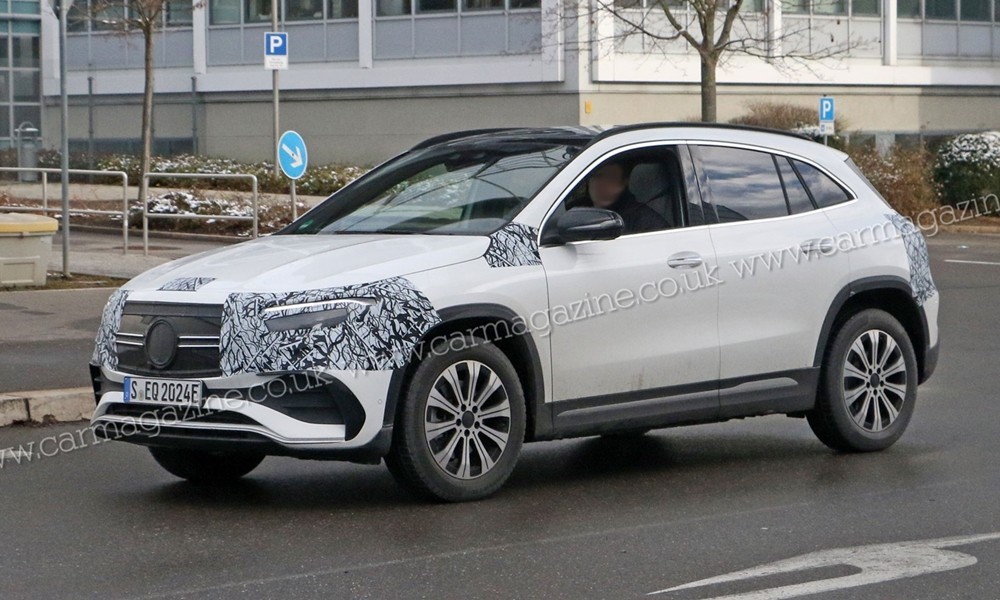 Mercedes EQA spy