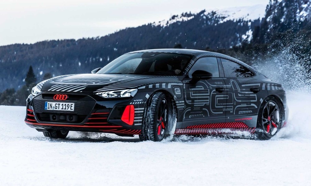 audi e-tron gt teaser