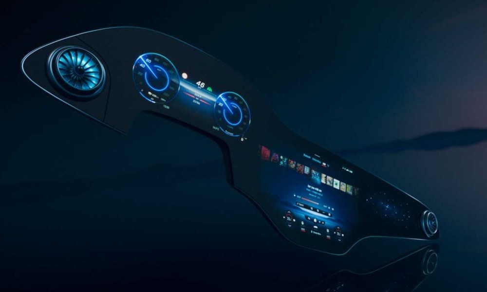 mercedes benz mbux hyperscreen