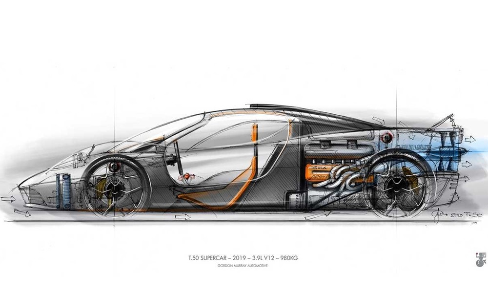 gordon murray t50 engine