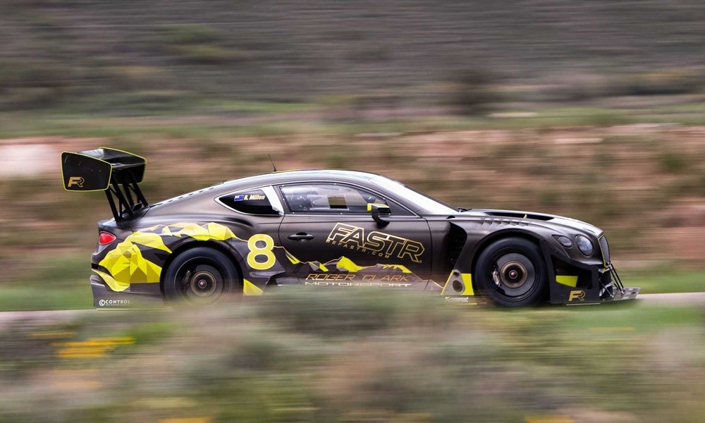 bentley continental gt3 pikes peak