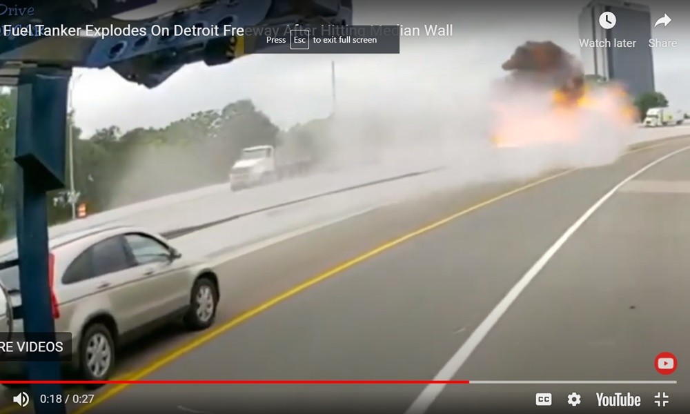 truck fire