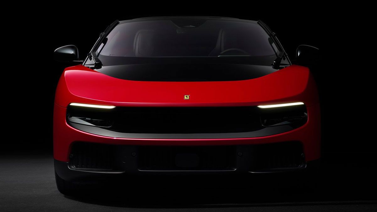 Η Ferrari Luce από το εμπρός μέρος