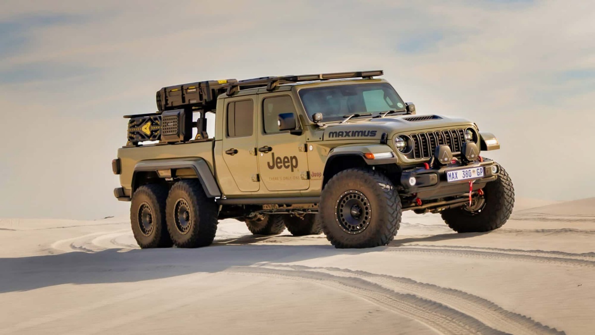 Jeep Gladiator Maximus: Ένα ακραίο τριαξονικό όχημα παντός εδάφους