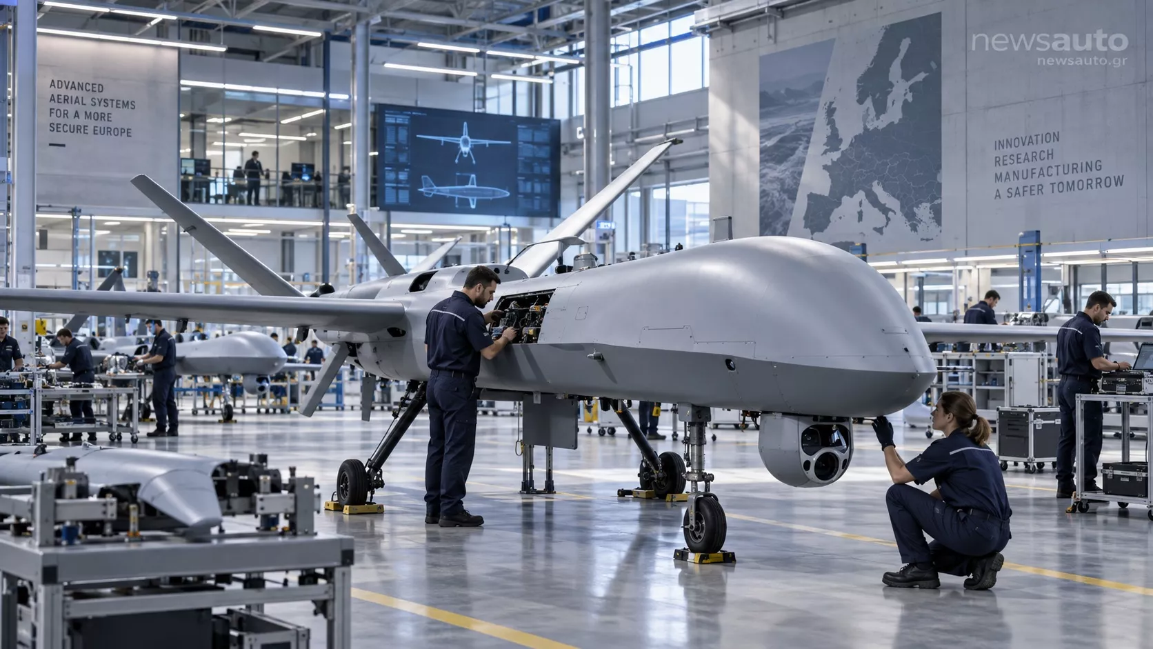 Νέο εργοστάσιο drones στη Θεσσαλονίκη - STARK Defence
